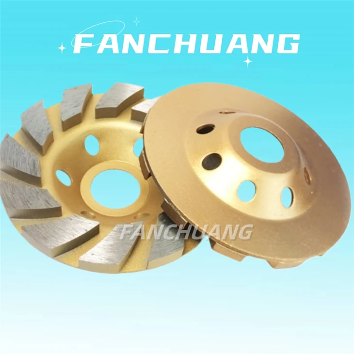 100-180mm Diamond Grinding Cup Wheel For Stone And Concrete
