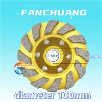 Diamond Cup Wheel 4"