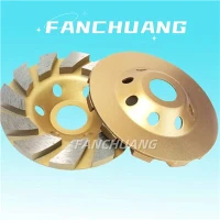 4-Inch Diamond Grinding Cup Wheel Concrete Turbo για γωνιακό μύλο