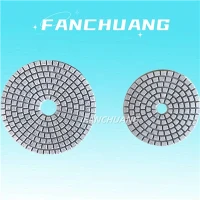 Επιθέματα γυαλίσματος Diamond Grits 100mm Wet Polishing Pads
